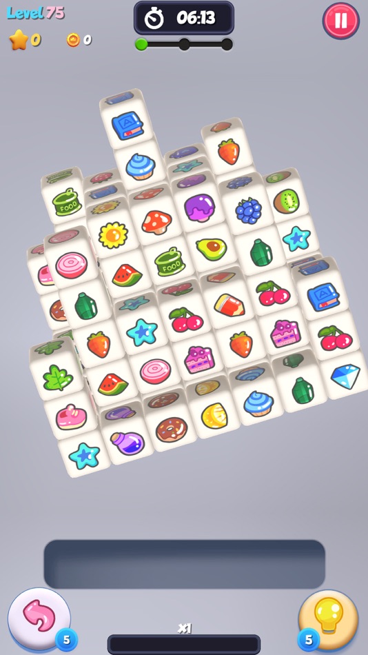 #5. Cube Match Master: 3D Puzzle (iOS) By: YAL GROUP IS MAKINELERI ITHALAT VE IHRACAT LIMITED SIRKETI