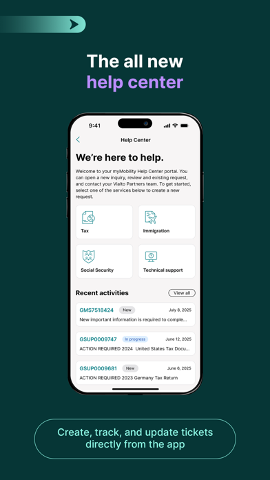 myMobility by Vialto Partners iPhone screenshot 6 - Business app