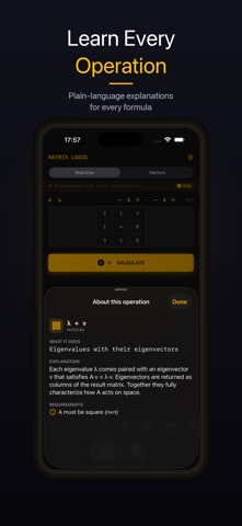 Matrix Logic - Calculator screenshot