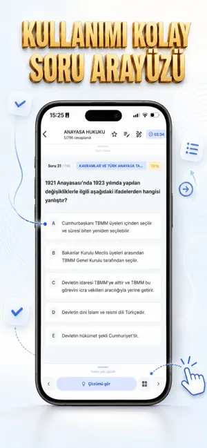 MOBİL SORU BANKASI screenshot 4
