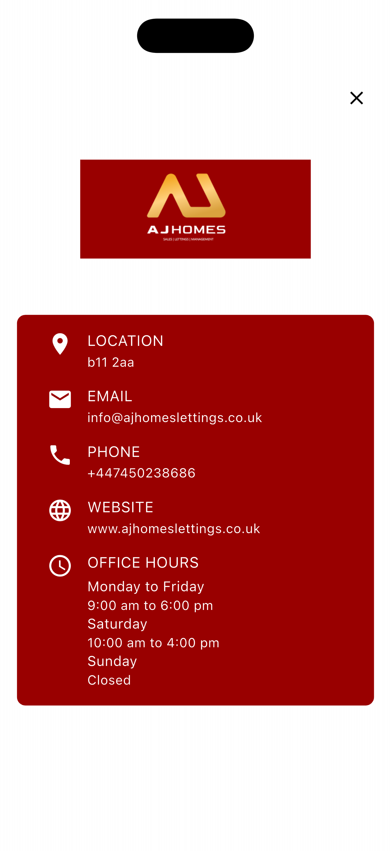 AJ Homes & Lettings