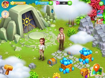 Golden Island: Survivors Farm iPad screenshot