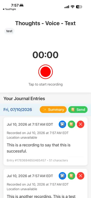 Oral Journal screenshot 3