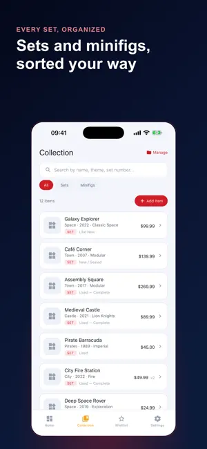 Brick Collector: Set Tracker screenshot 2