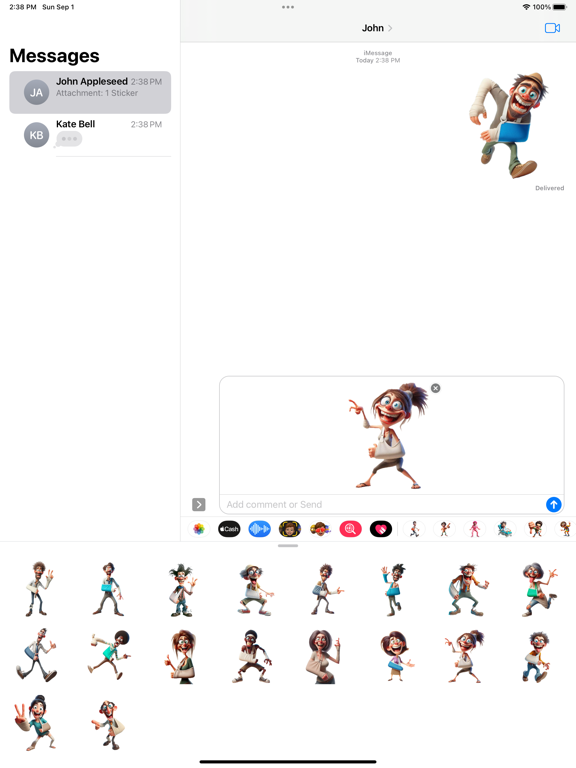 Screenshot #5 pour Sling Stickers