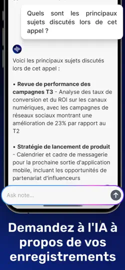Capture d'écran de Voicetree: Dictée & Notes sur iPhone 4