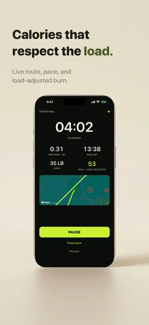 RuckMaxx: Rucking Tracker screenshot 2