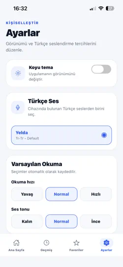METİN SESLENDİRME PRO iPhone Ekran Görüntüsü 4
