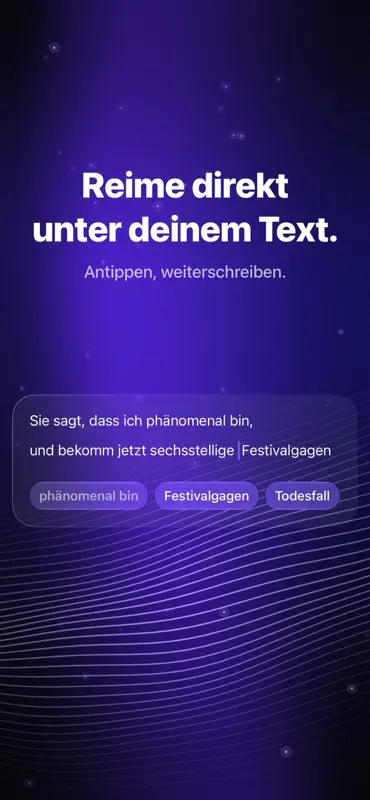 RAIM – Doppelreime & KI-Texte screenshot 4 of 5