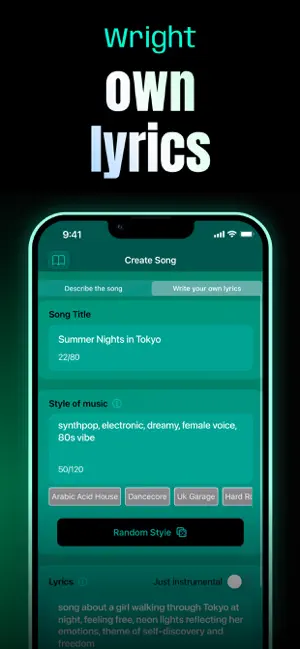 AI Song : AI Music Creator iPhone screenshot 3