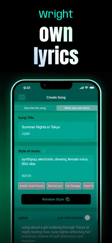 Suno AI: Creador Música IA screenshot 3 of 6