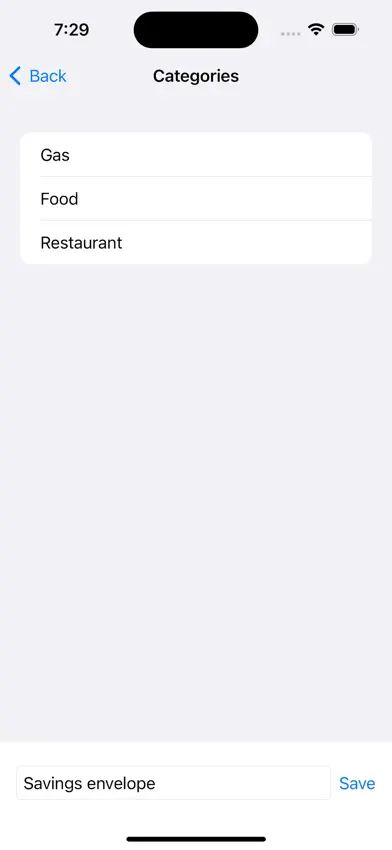 simpleDorisEnvelopeBudget screenshot 5