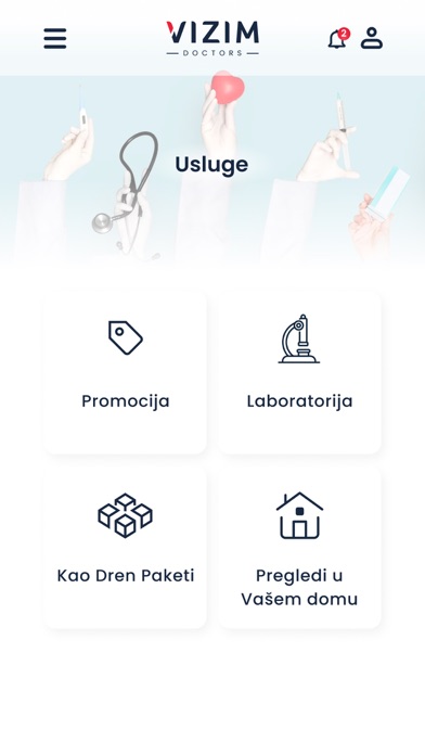 Vizim homecare Screenshot