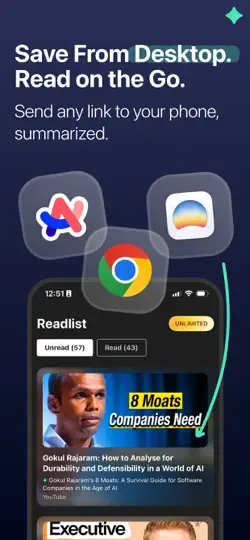 Vibe Reader: AI Summary Cards iPhone Ekran Görüntüsü 5