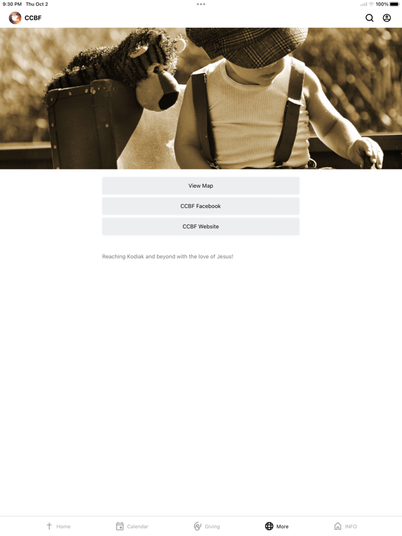 Calvary Chapel Bells Flats iPad screenshot 3 - Education app