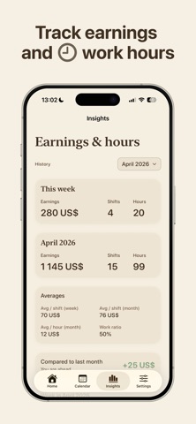 Shift Work Calendar: Plera Screenshot 3 of 7