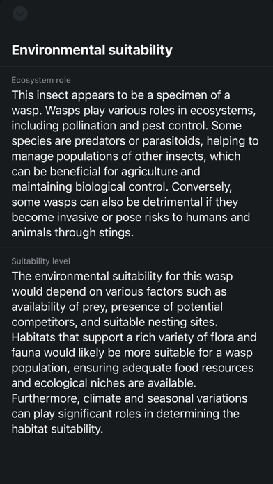 Bug & Insect ID Identification Screenshot