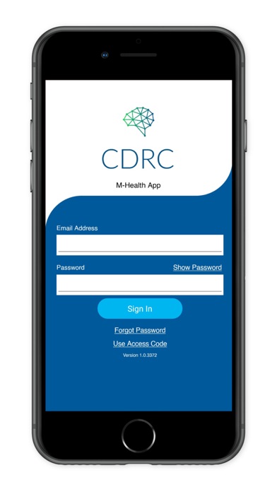 UTSW CDRC mHealth Screenshot