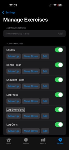QuickSets screenshot