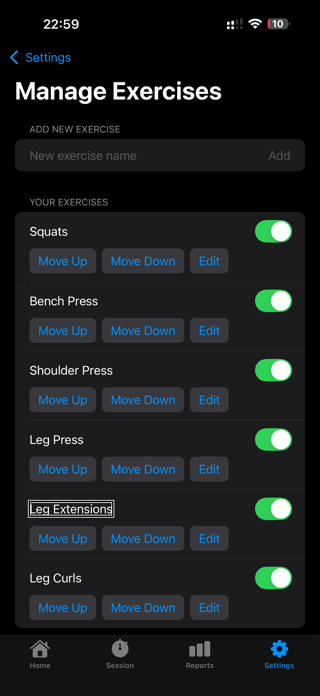 QuickSets Screenshot 3 of 3