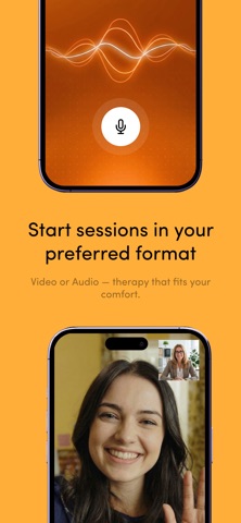 Rocket Health: Online Therapy iPhone screenshot