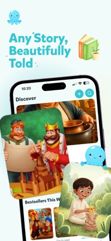 GoRiff - Kids' Storybooks iPhone screenshot