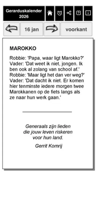 Gerarduskalender 2026 iPhone Screenshot 3