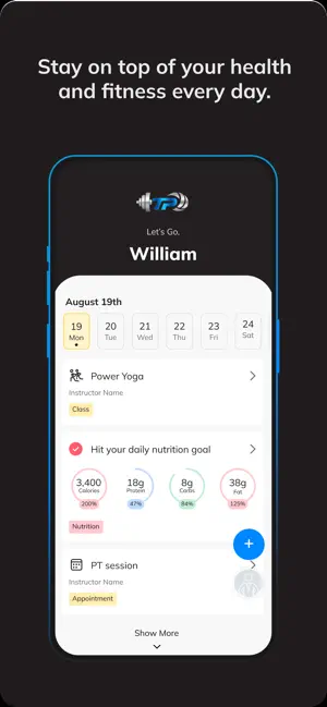 TPVL Fitness screenshot 2
