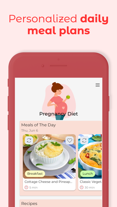 Pregnancy Diet: Recipes, Foods Screenshot