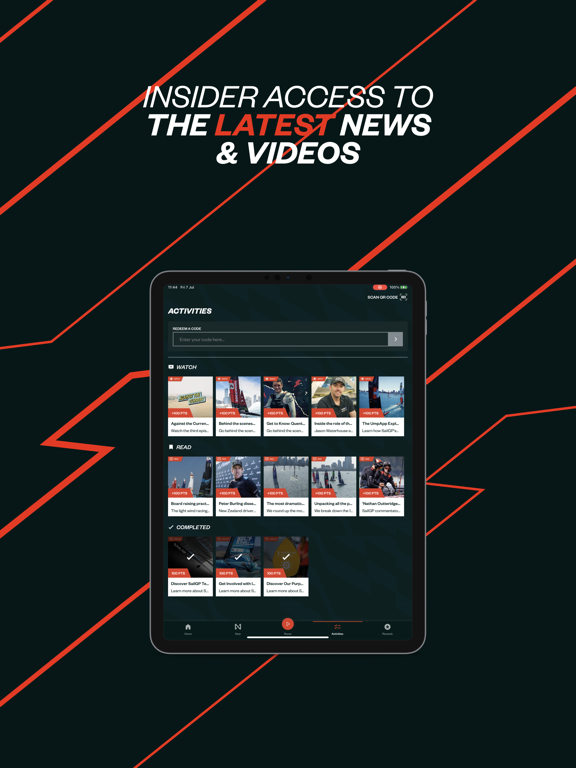 SailGP iPad screenshot 6 - Sports app