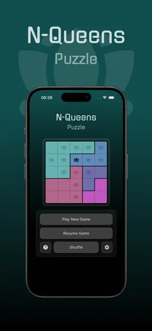N-Queens Puzzle screenshot 1