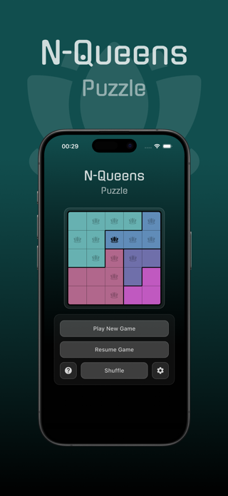 N-Queens Puzzle Screenshot 1 of 6