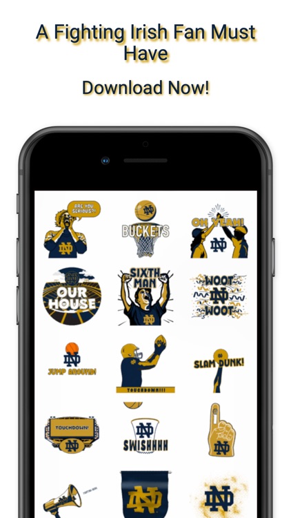Notre Dame Stickers 2024 screenshot-0