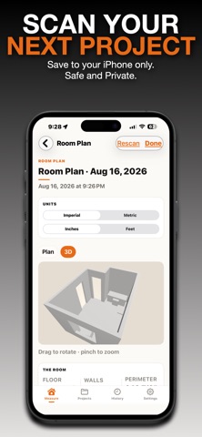 Pro Toolbox Measure & Build iPhone screenshot