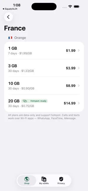 Squatch Connect screenshot 2
