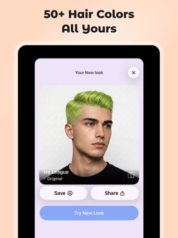 StyleCut AI: AI HairCut Filter iPad screenshot