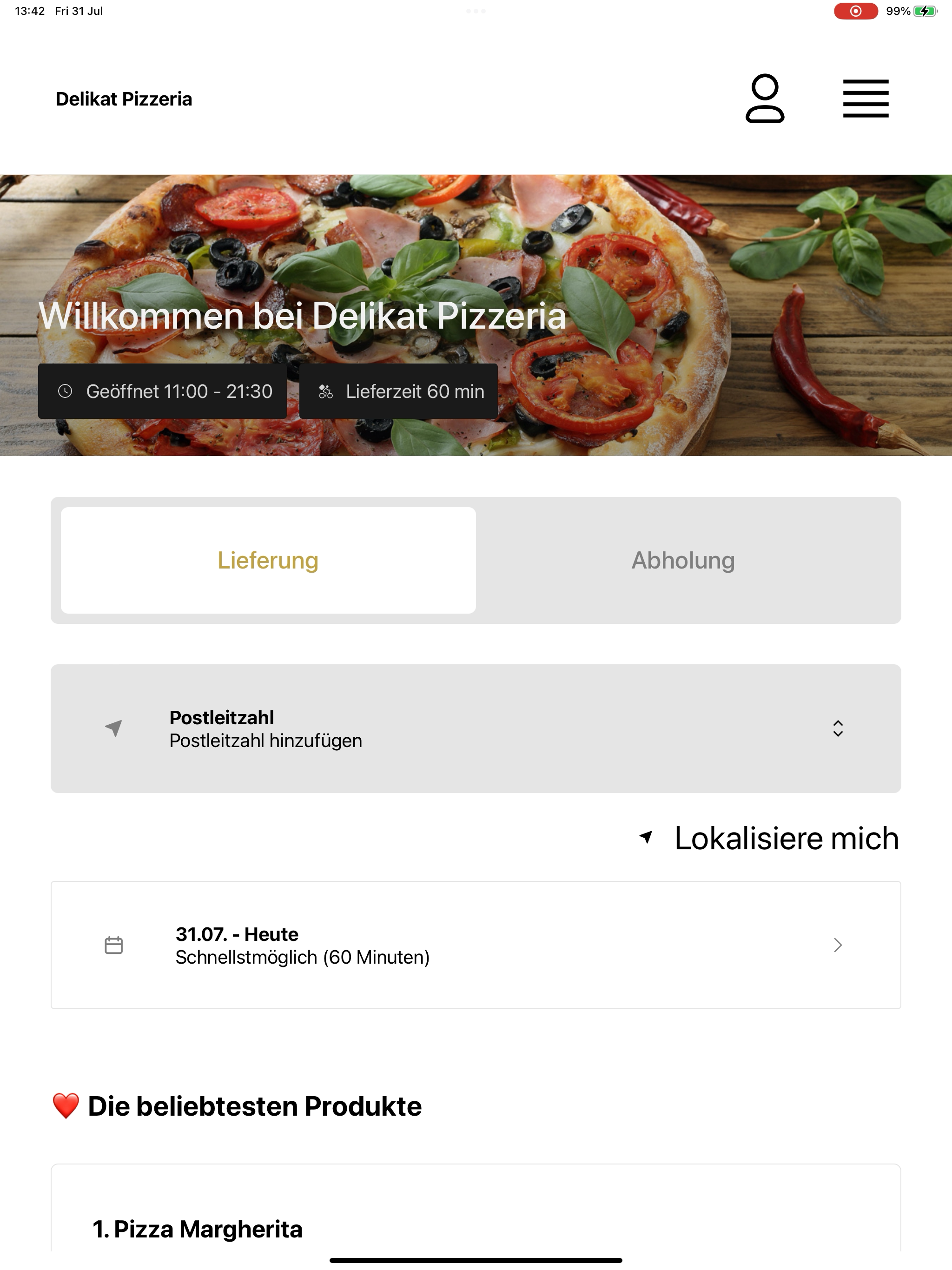 Delikat Pizzeria screenshot 13
