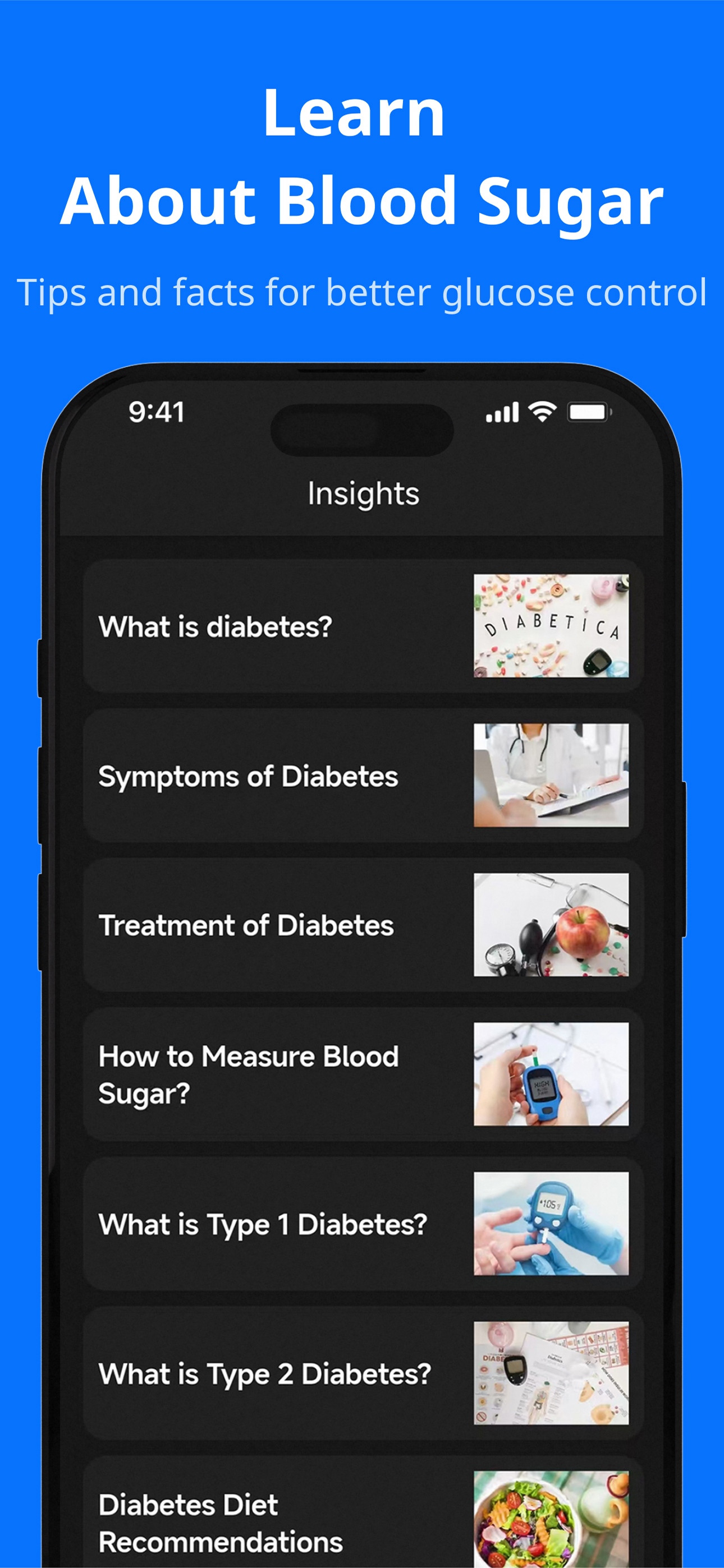 Blood Sugar & Glucose Tracker screenshot 5