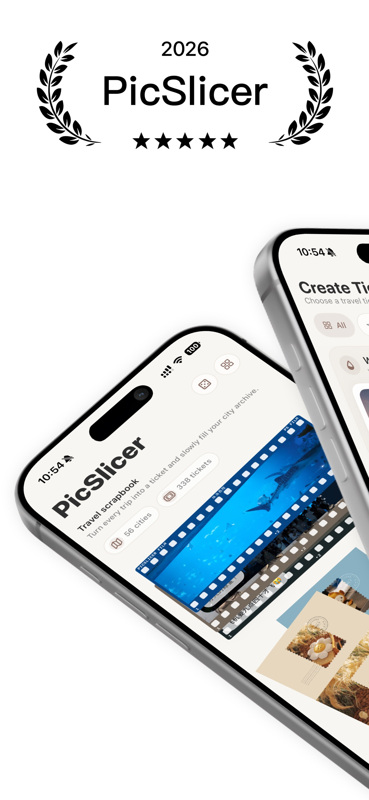 PicSlicer Travel Tickets
