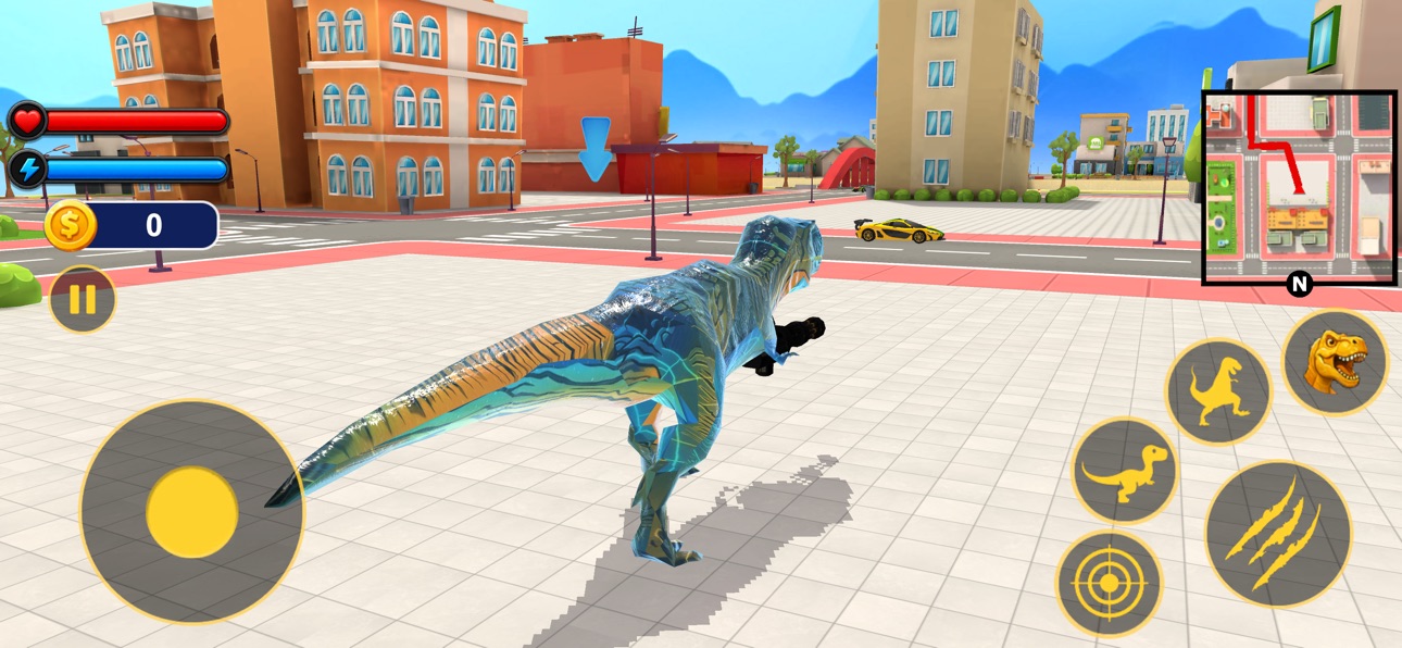 Screenshot 1 of Real Dino Shooting Games 3D
