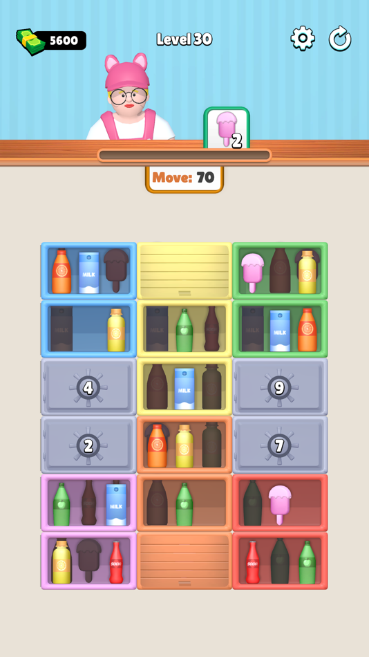 #10. Colorful Vending Sort (iOS) 来自: ZiNKY OYUN YAZILIM ANONiM SiRKETi