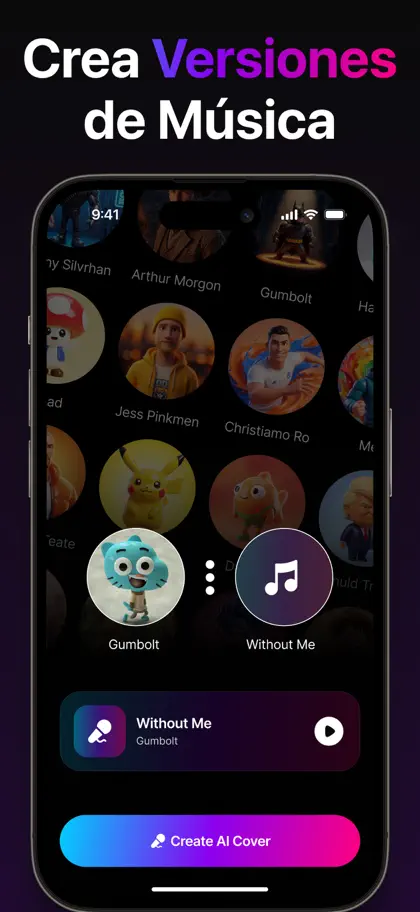 Screenshot 3 di 5 di Tune AI Music & Song Maker
