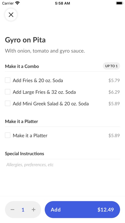 Seminole Subs screenshot-3