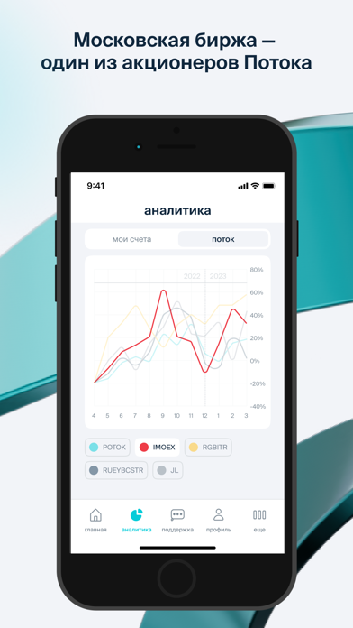 Поток: Invest loans, finance Screenshot