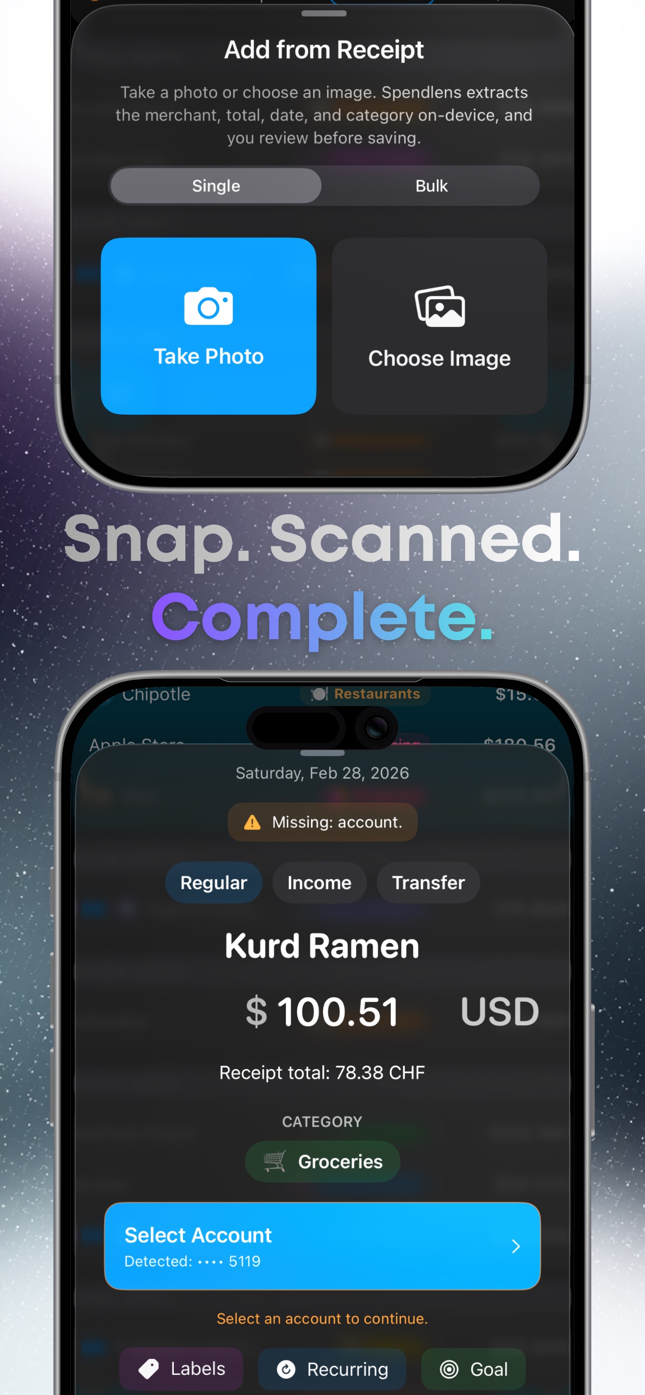 Spendlens: Expense & Budget screenshot 8