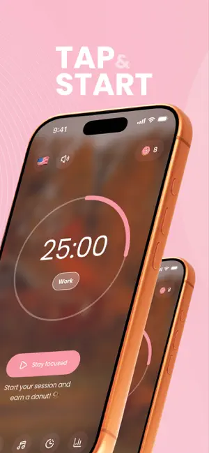 DonutPomo screenshot 2