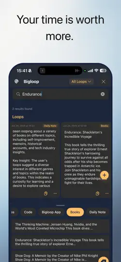 Bigloop iPhone Screenshot 5