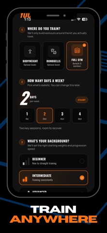 VOL Fitness iPhone screenshot