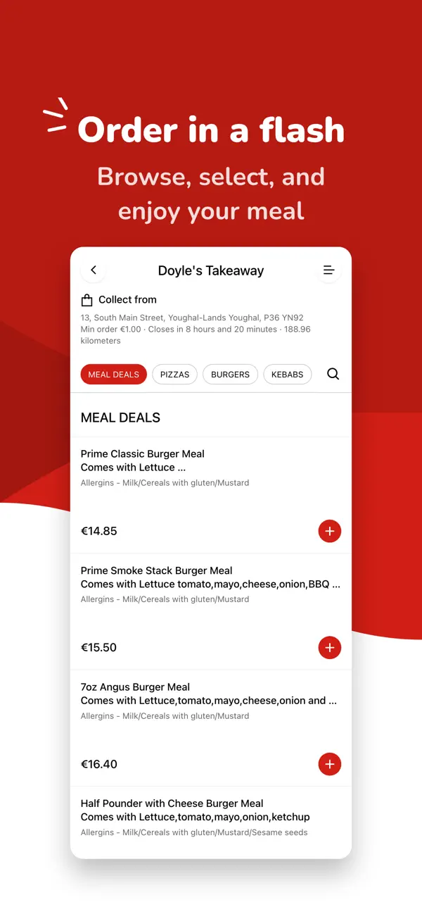 Screenshot #1 pour Doyle's Takeaway Youghal