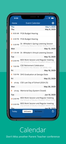 City Schools of Decatur iPhone screenshot